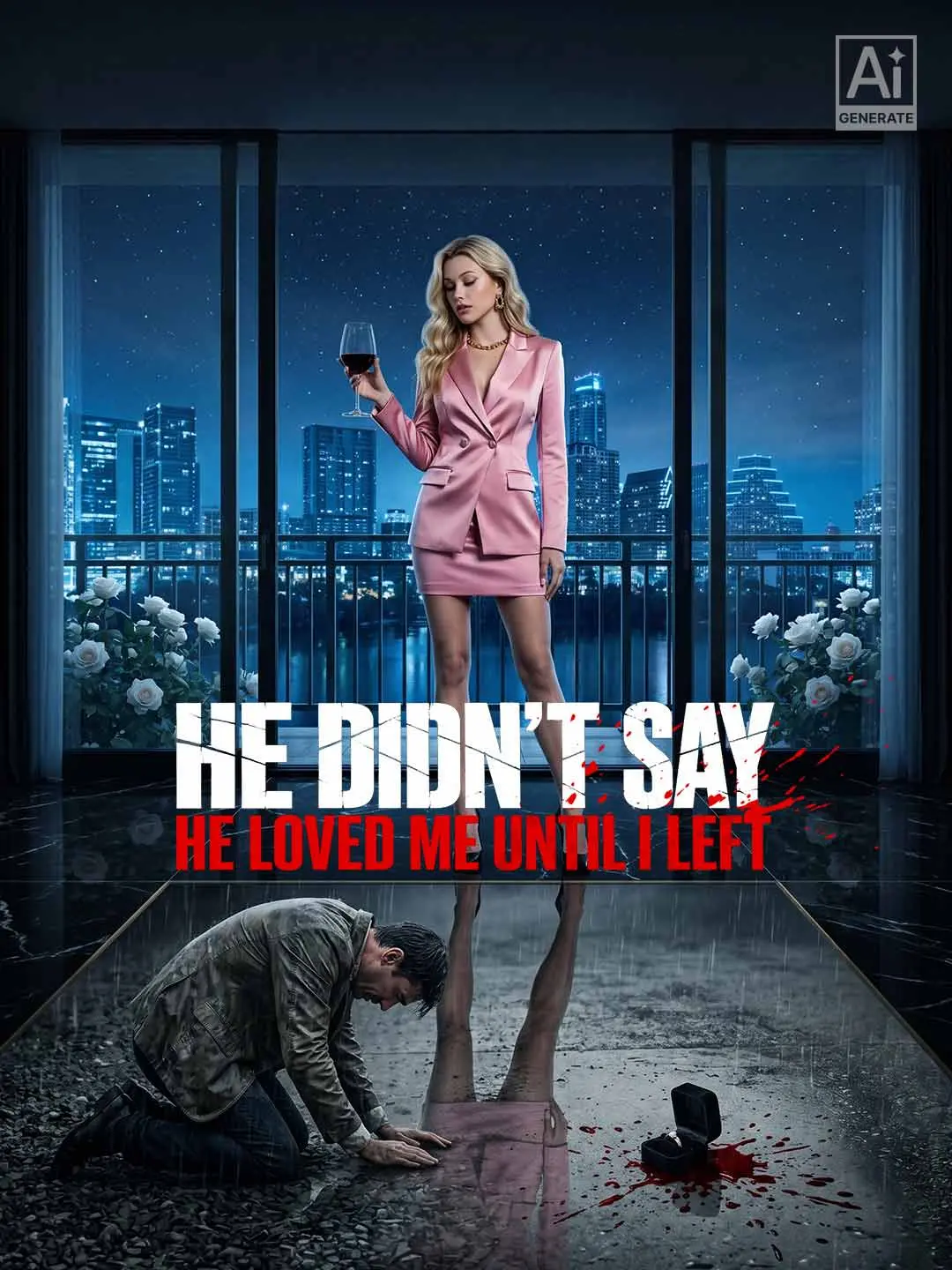Cover of the miniseries He Didn't Say He Loved Me Until I Left