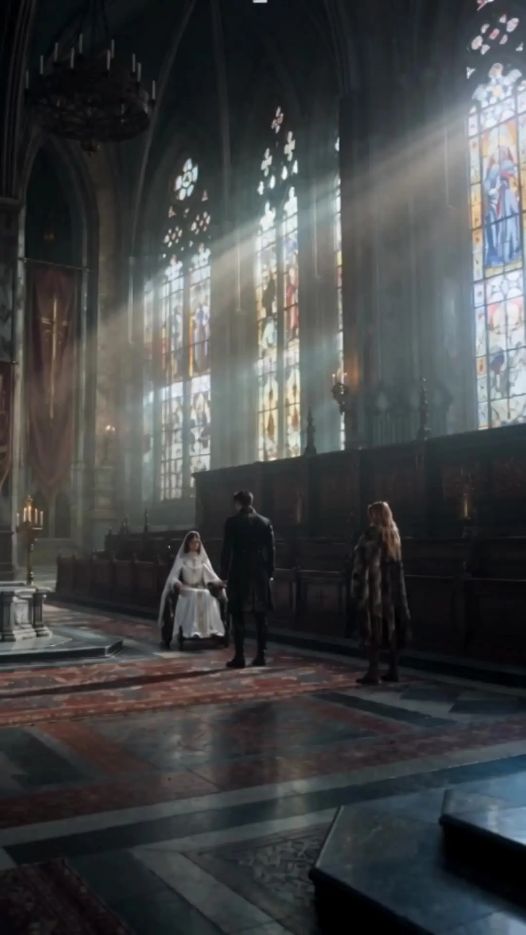 Episode 1 of He Made Me Kneel Before the Fake Saintess