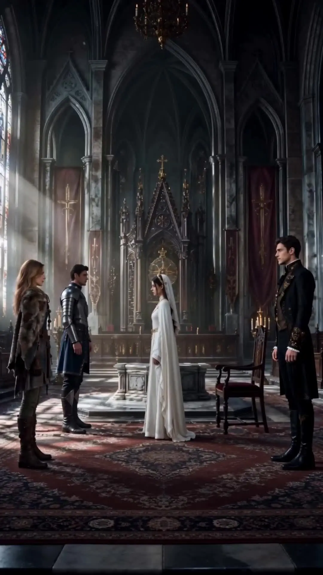 Episode 14 of He Made Me Kneel Before the Fake Saintess