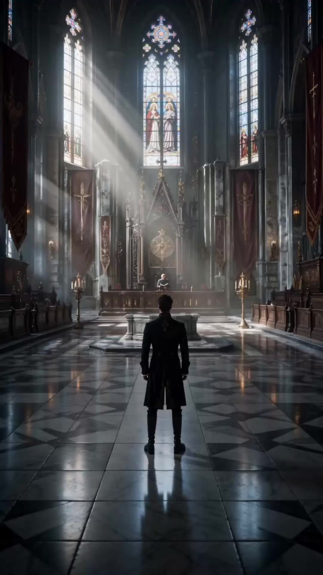 Episode 18 of He Made Me Kneel Before the Fake Saintess