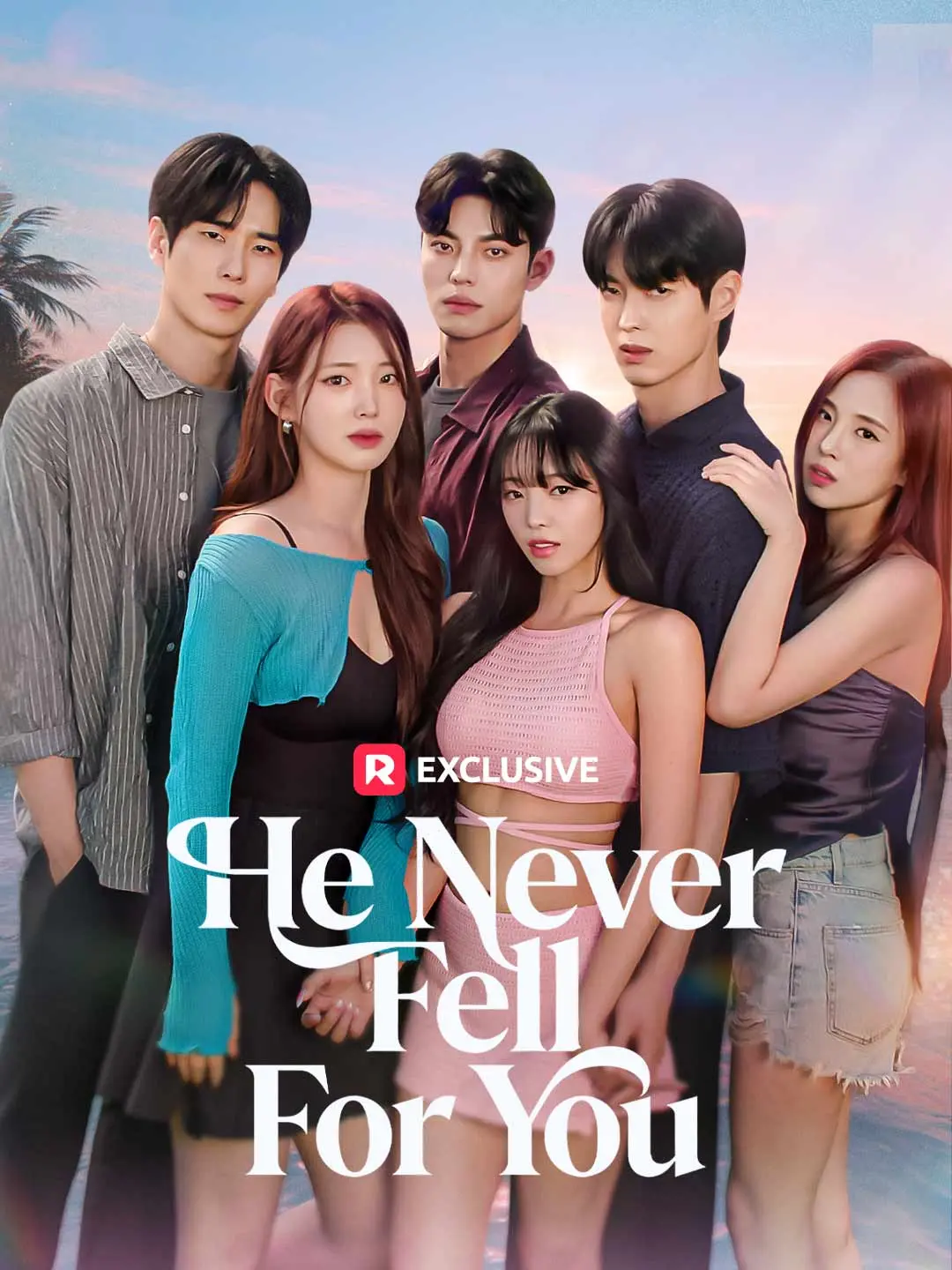 Capa da minissérie He Never Fell for You