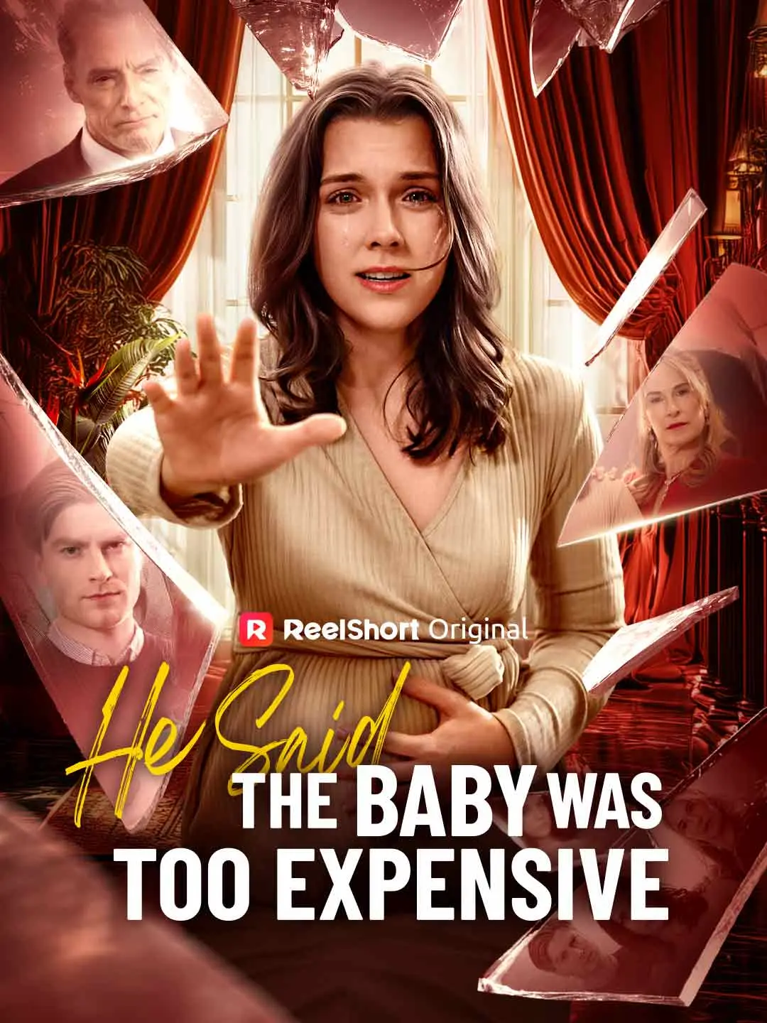 Capa da minissérie He Said the Baby Was Too Expensive