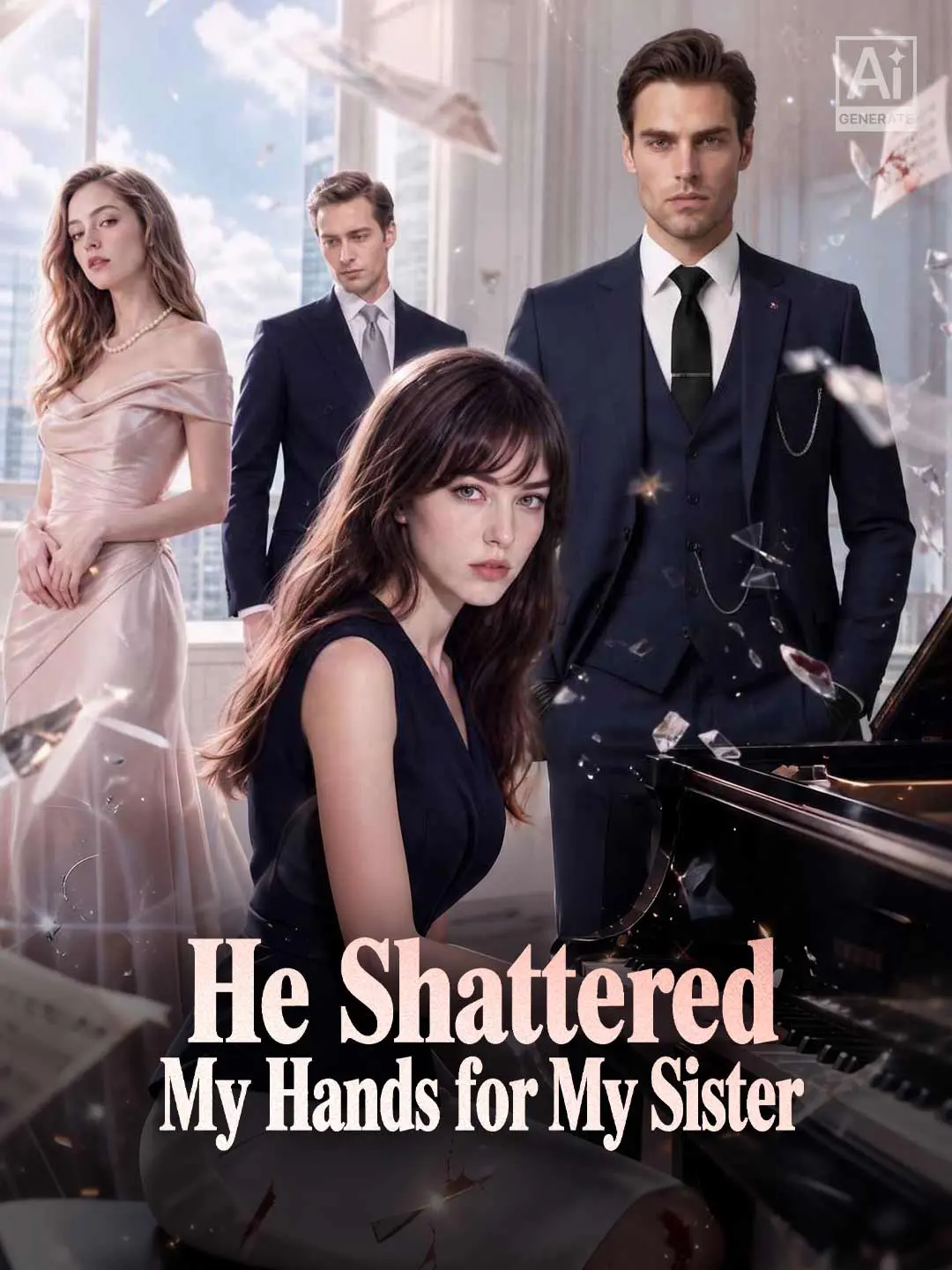 Cover of the miniseries He Shattered My Hands for My Sister