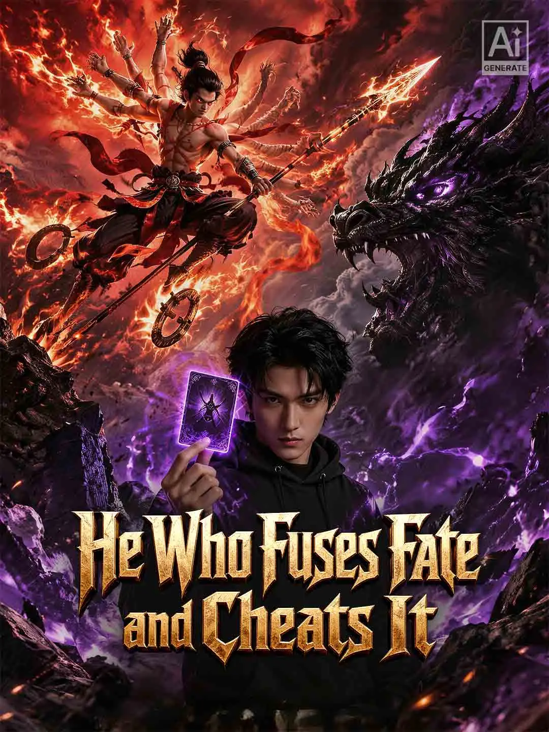 Cover of the miniseries He Who Fuses Fate and Cheats It