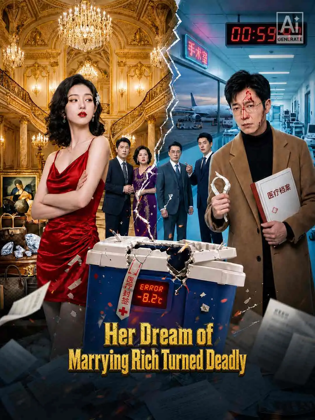 Cover of the miniseries Her Dream of Marrying Rich Turned Deadly