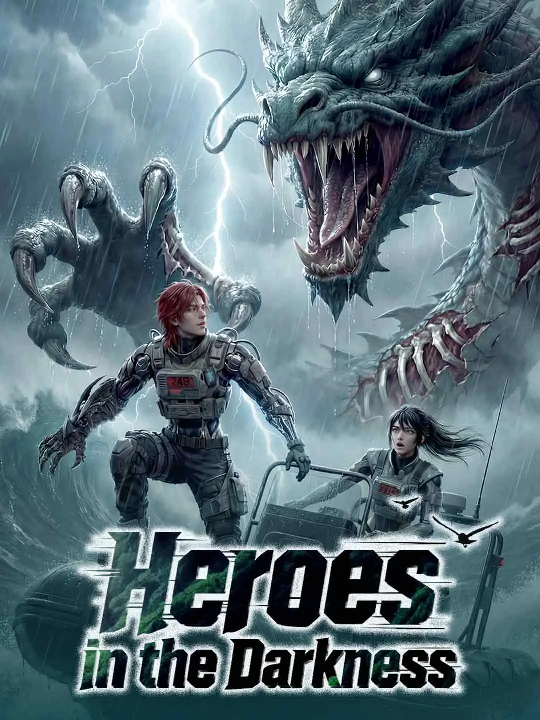 Cover of the miniseries Heroes in the Darkness