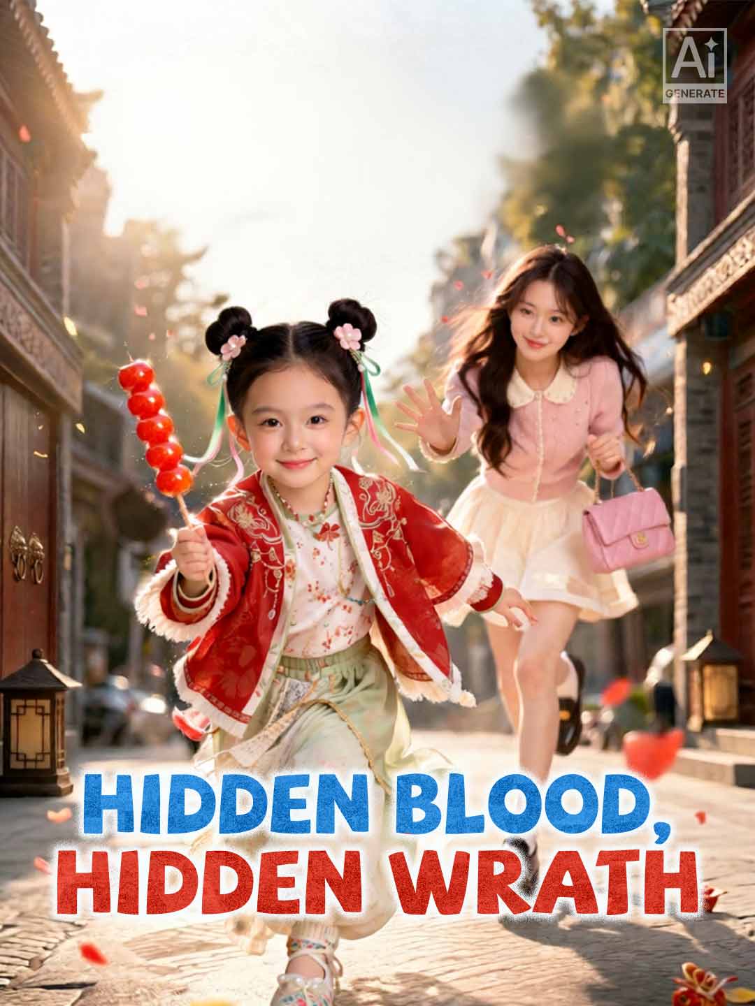 Cover of the miniseries Hidden Blood, Hidden Wrath