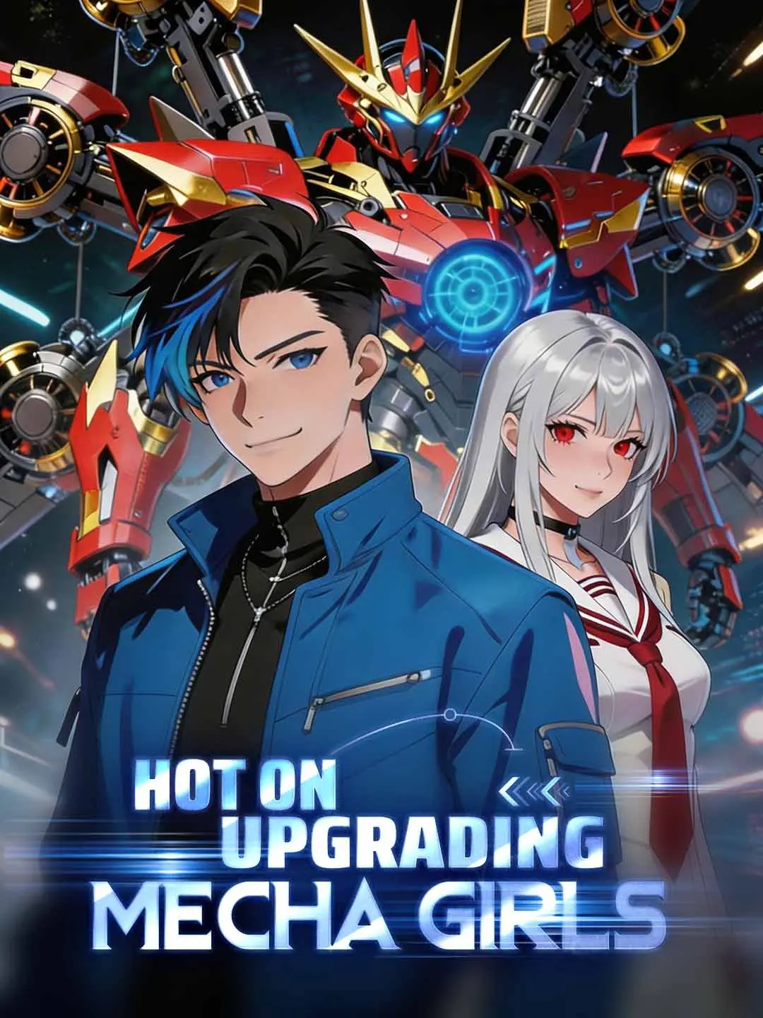 Cover of the miniseries Hot on Upgrading Mecha Girls