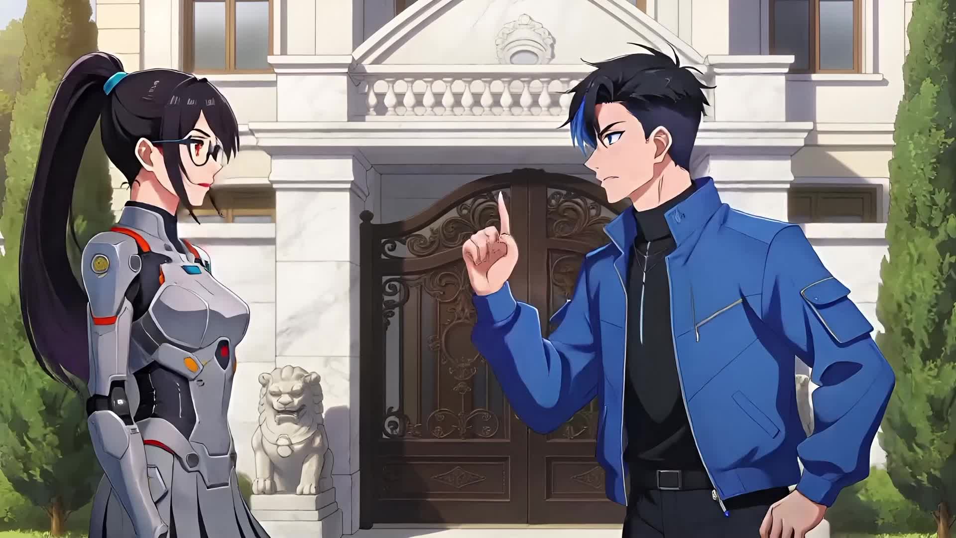 Episode 2 of Hot on Upgrading Mecha Girls