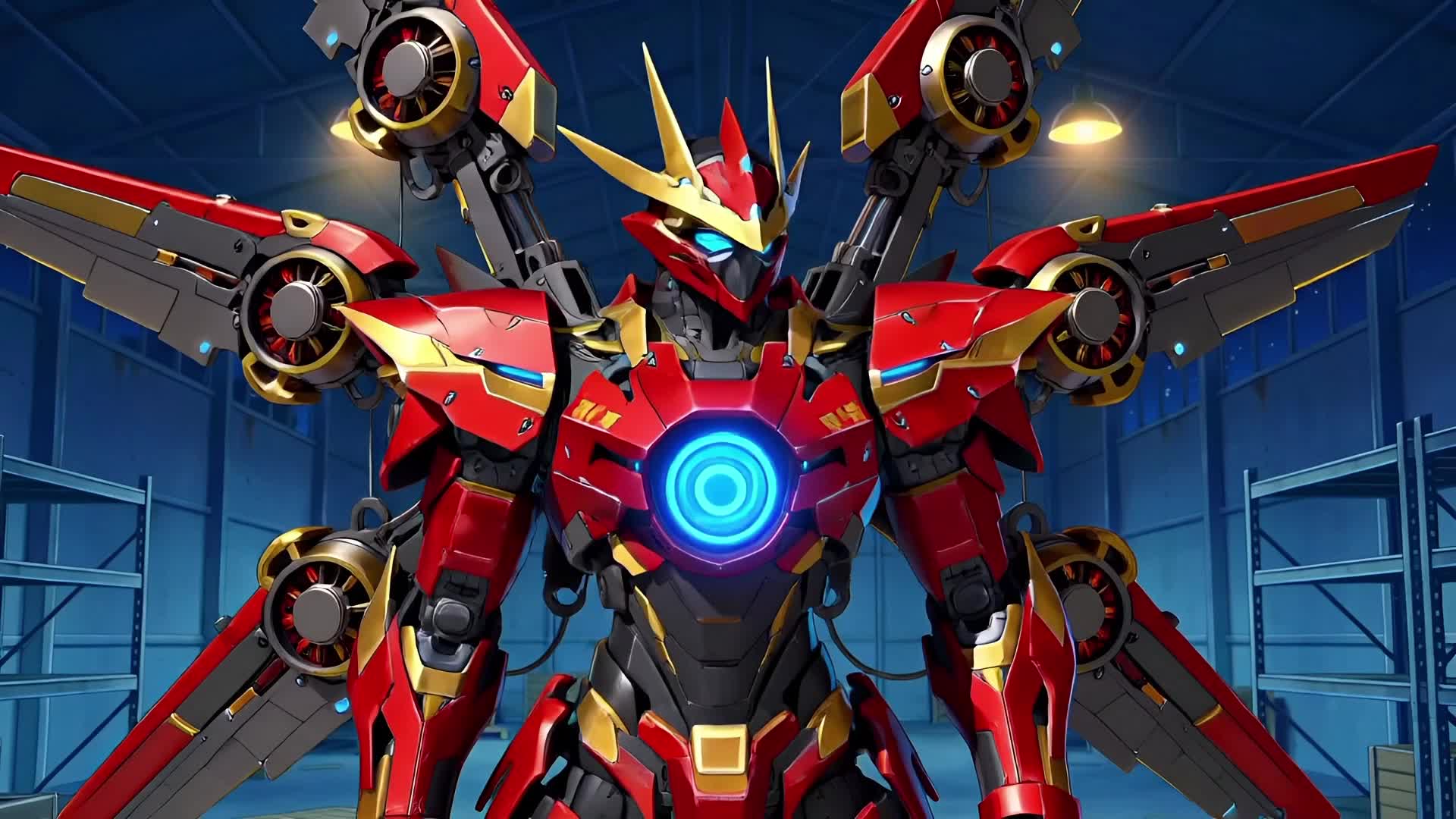 Episode 4 of Hot on Upgrading Mecha Girls