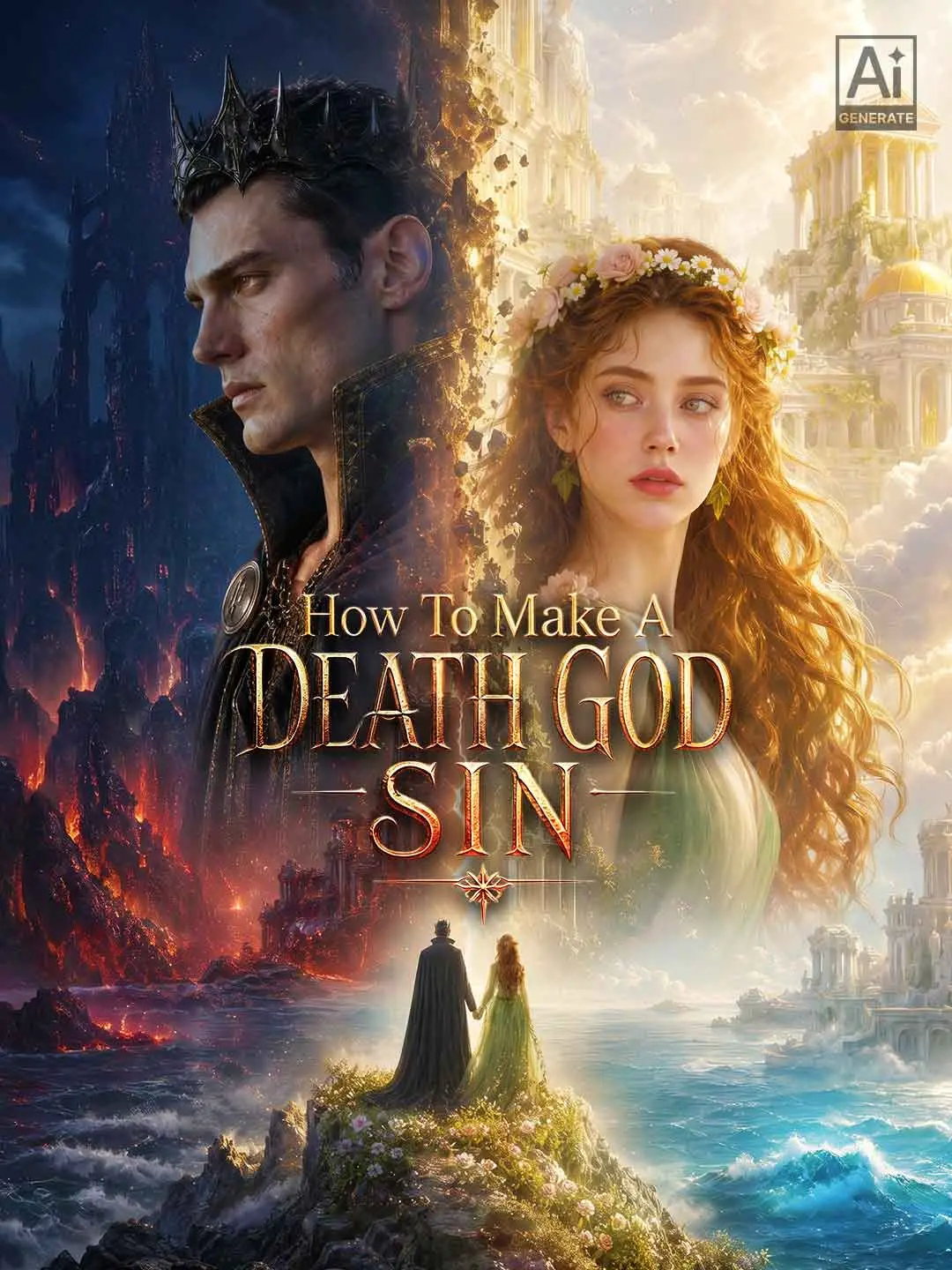 Cover of the miniseries How To Make A Death God Sin