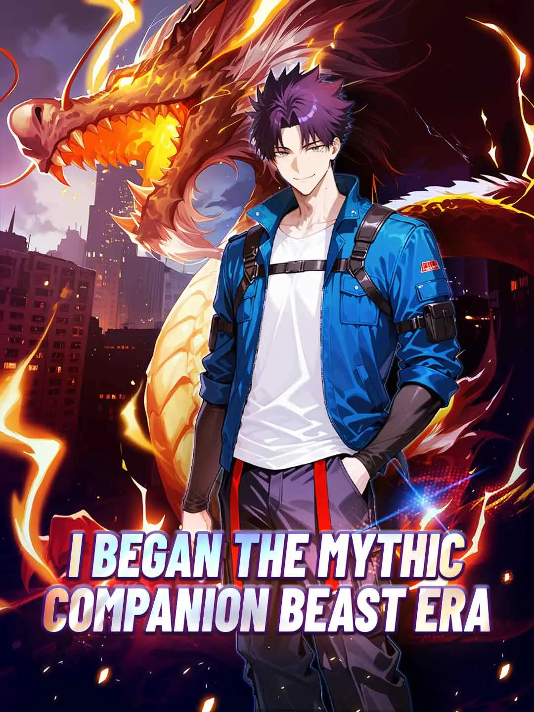 Cover of the miniseries I Began the Mythic Companion Beast Era