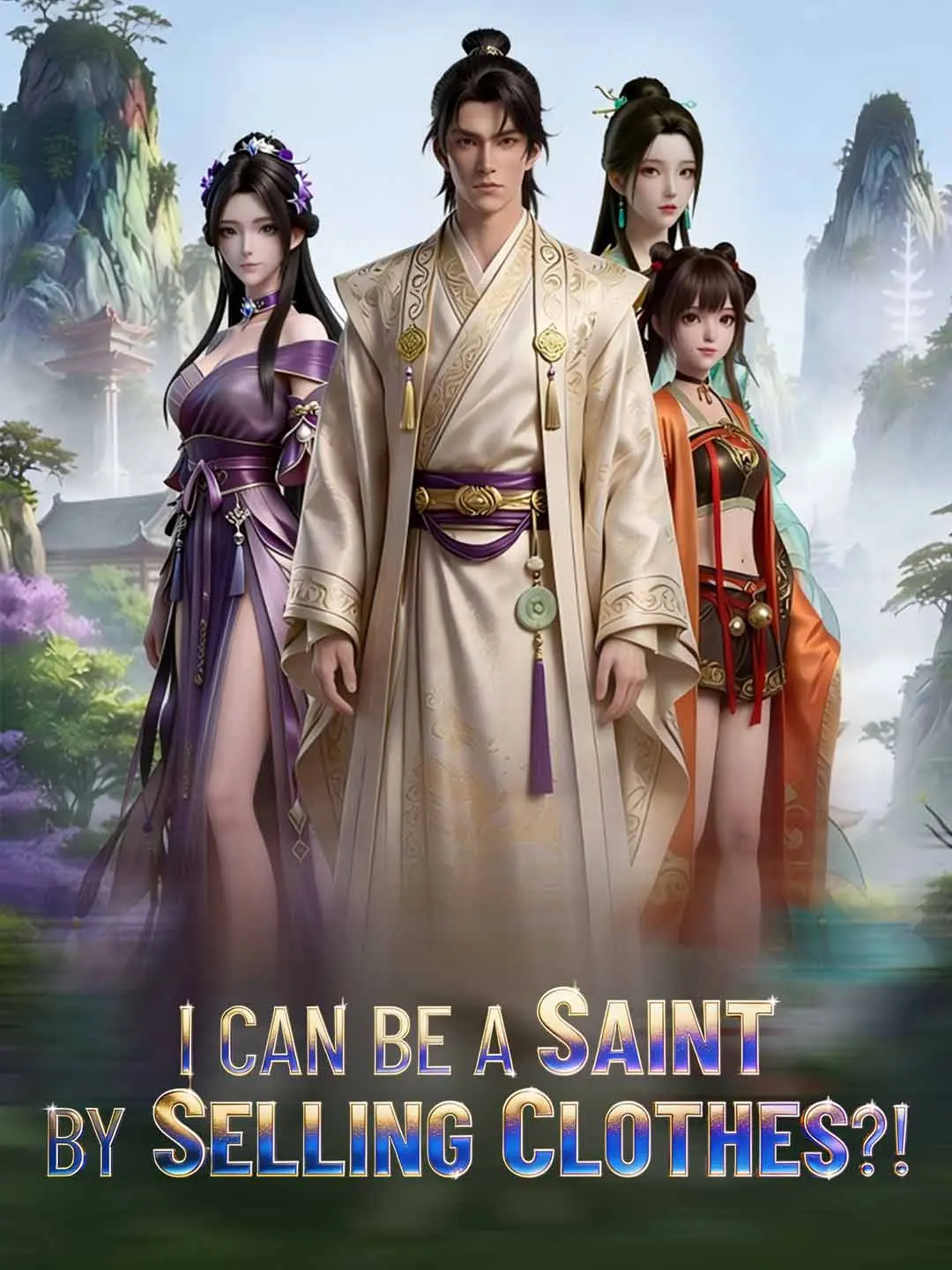 Cover of the miniseries I Can Be a Saint by Selling Clothes?!