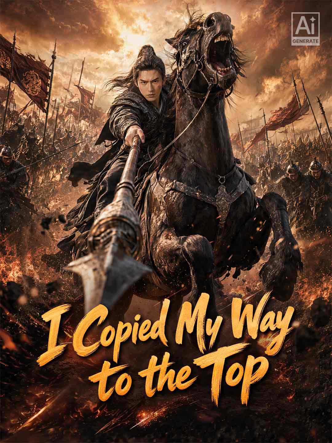 Cover of the miniseries I Copied My Way to the Top