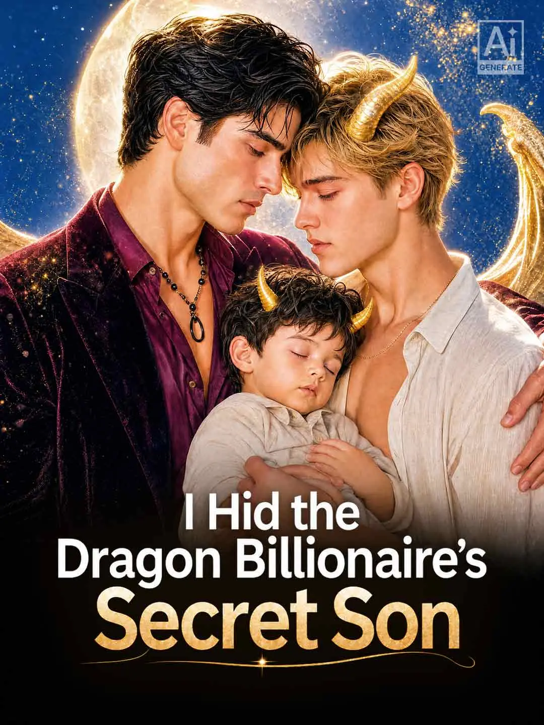 Cover of the miniseries I Hid the Dragon Billionaire's Secret Son