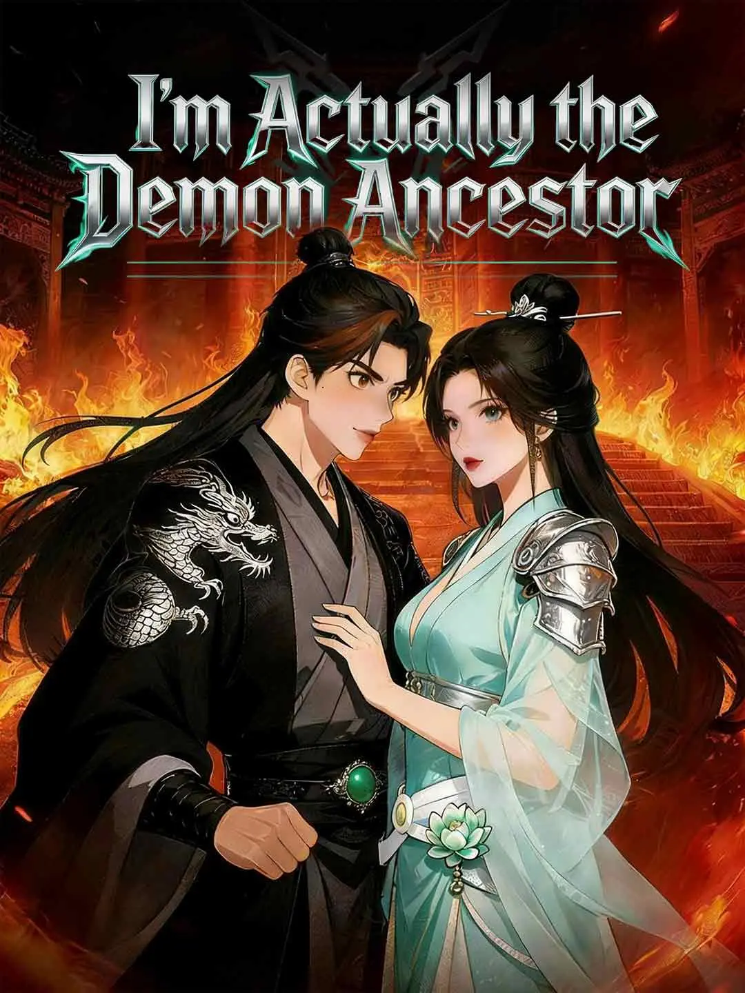 Cover of the miniseries I'm Actually the Demon Ancestor