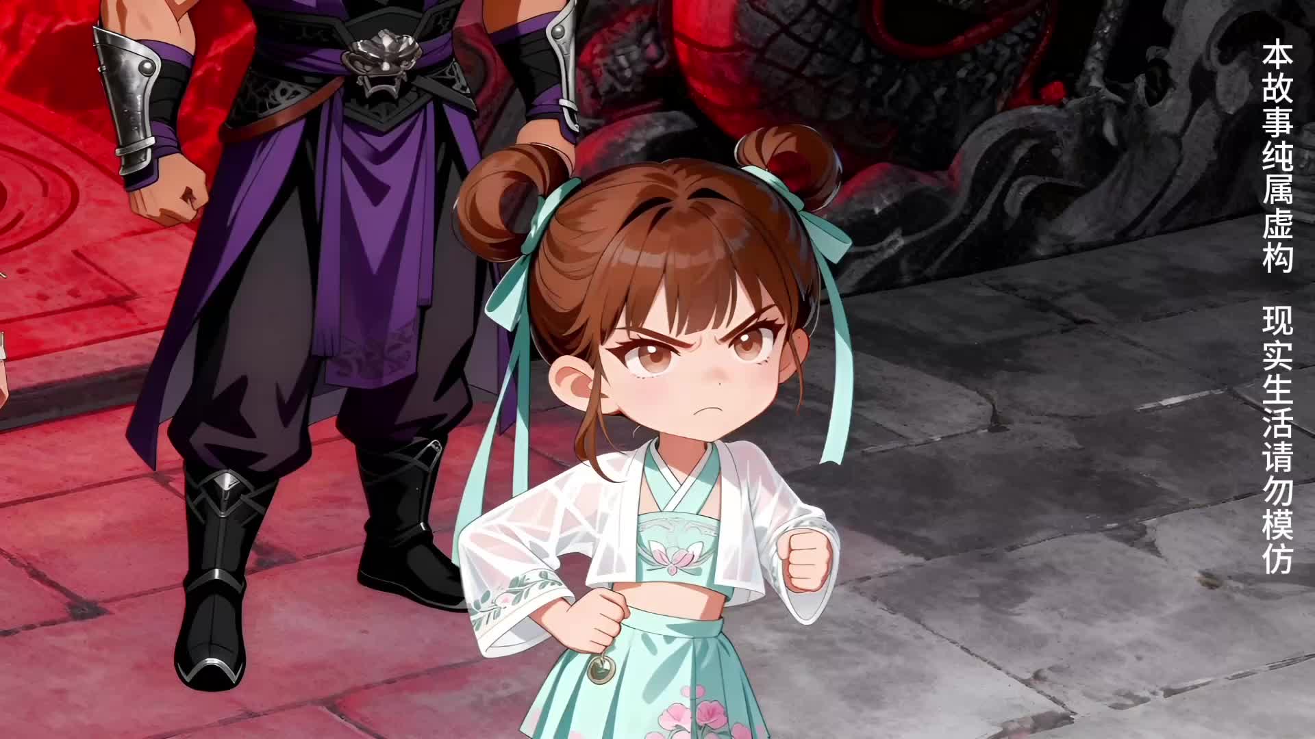 Episode 33 of I'm Actually the Demon Ancestor
