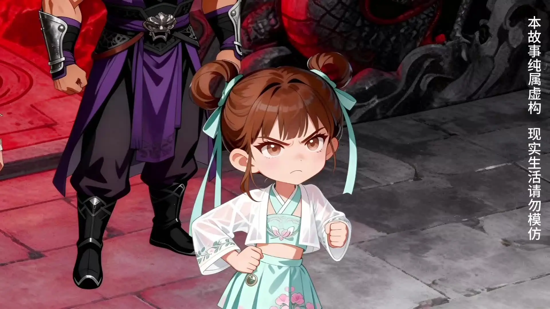 Episode 33 of I'm Actually the Demon Ancestor