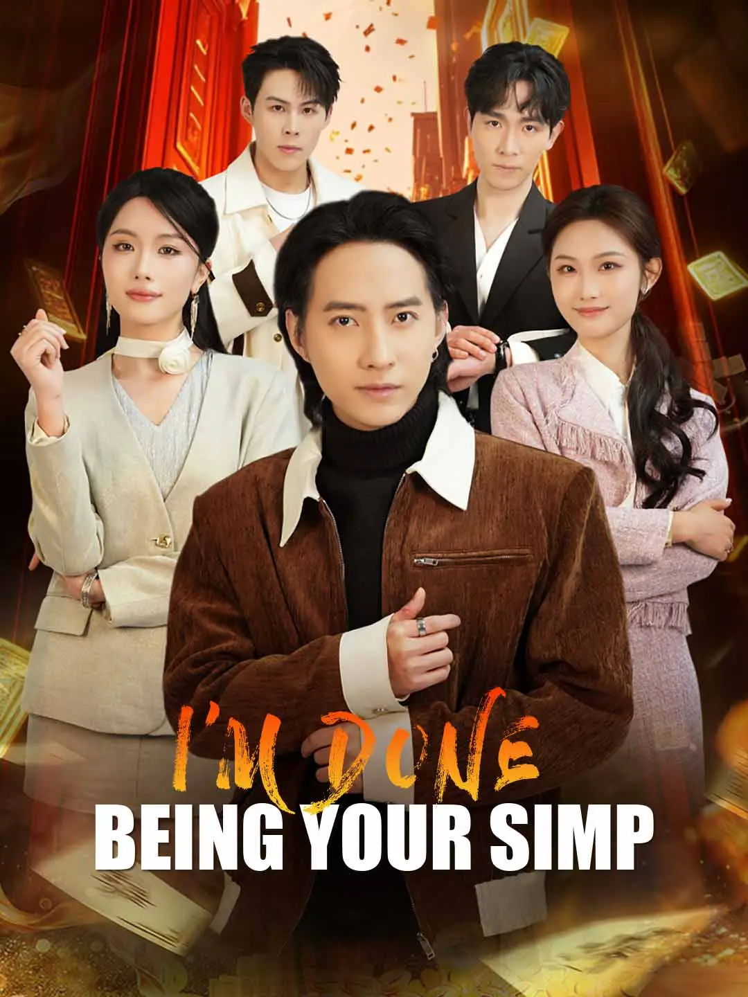 Cover of the miniseries I'm Done Being Your Simp
