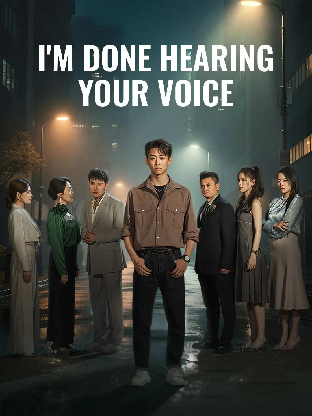 Cover of the miniseries I'm Done Hearing Your Voice