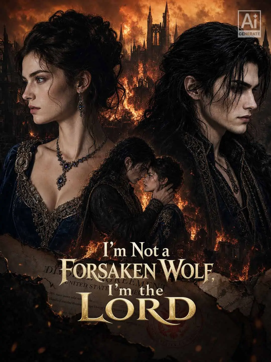 Cover of the miniseries I’m Not a Forsaken Wolf, I’m the Lord