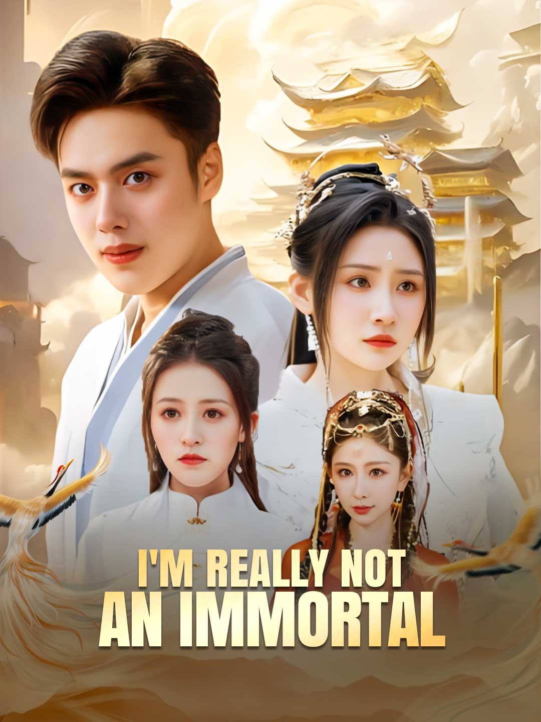 Cover of the miniseries I'm Really Not an Immortal