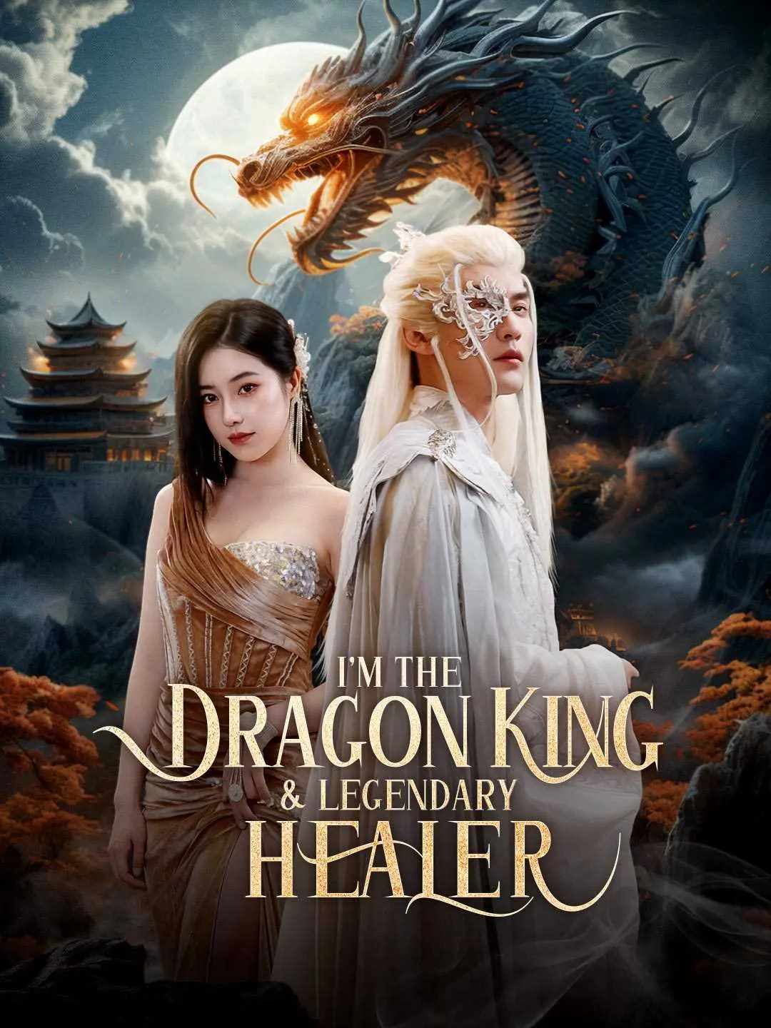 Capa da minissérie I'm the Dragon King & Legendary Healer