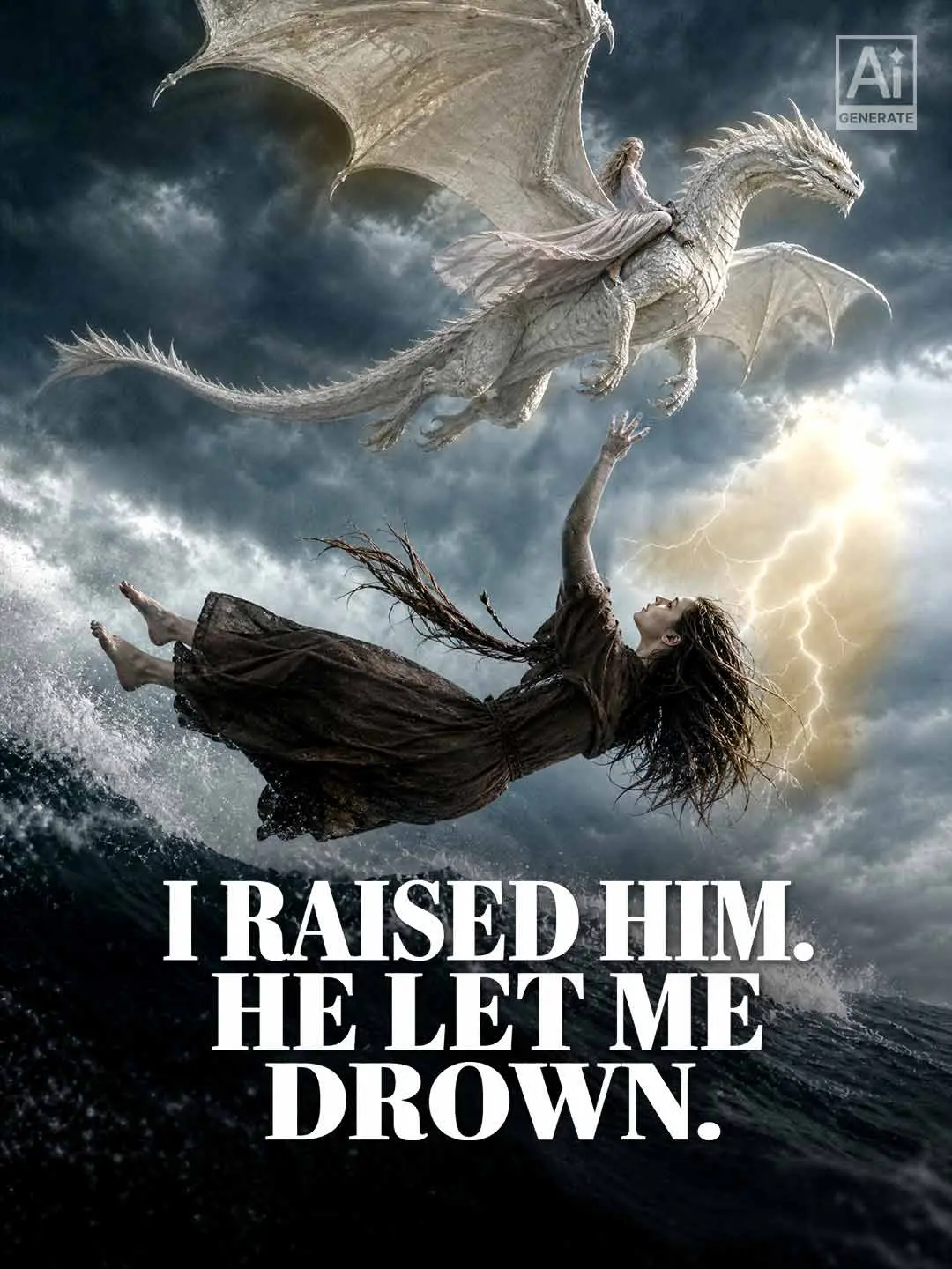 Cover of the miniseries I Raised Him. He Let Me Drown.