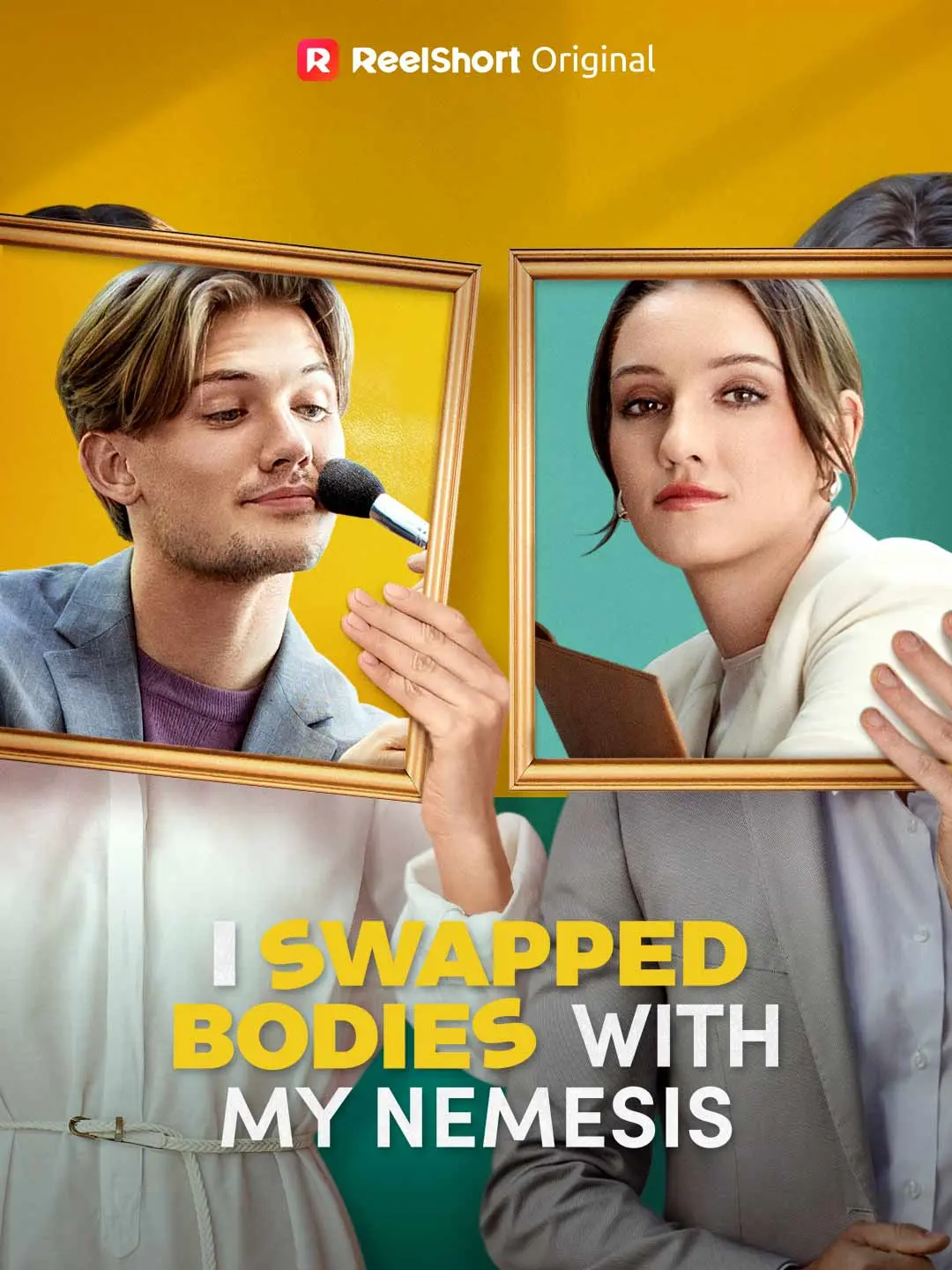 Capa da minissérie I Swapped Bodies with My Nemesis