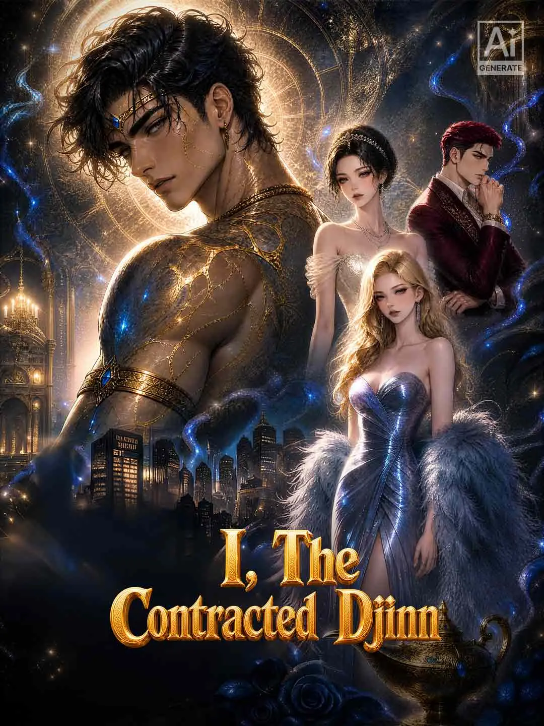Cover of the miniseries I, The Contracted Djinn