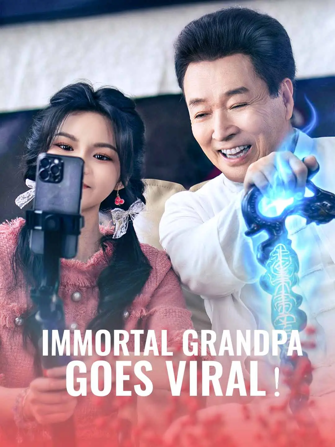 Cover of the miniseries Immortal Grandpa Goes Viral!