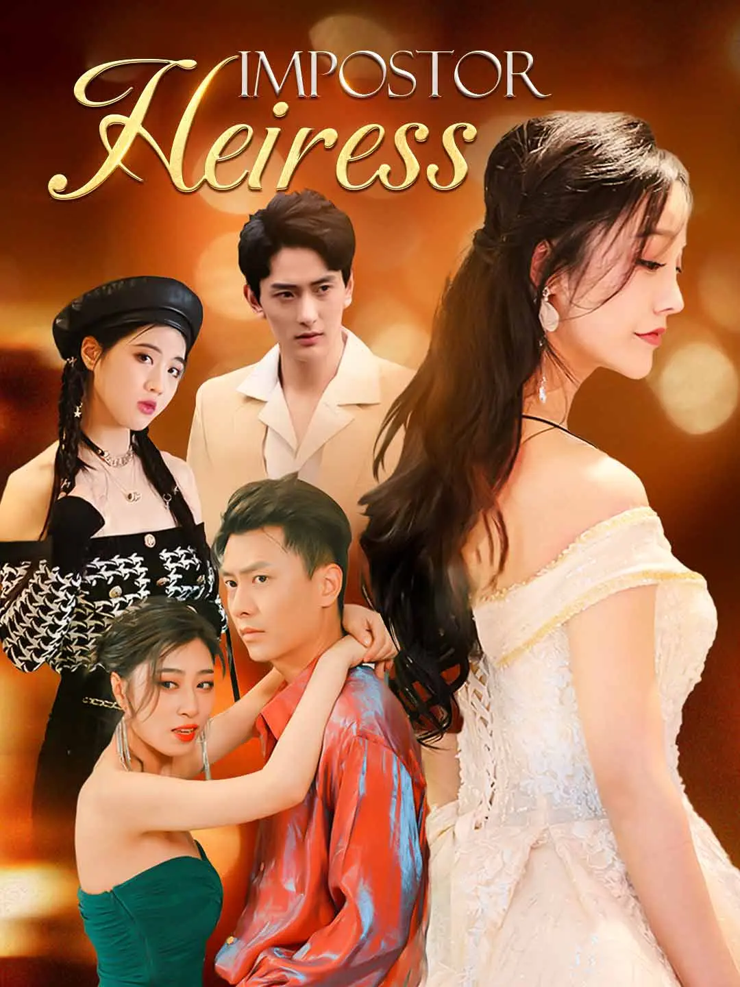 Capa da minissérie Impostor Heiress