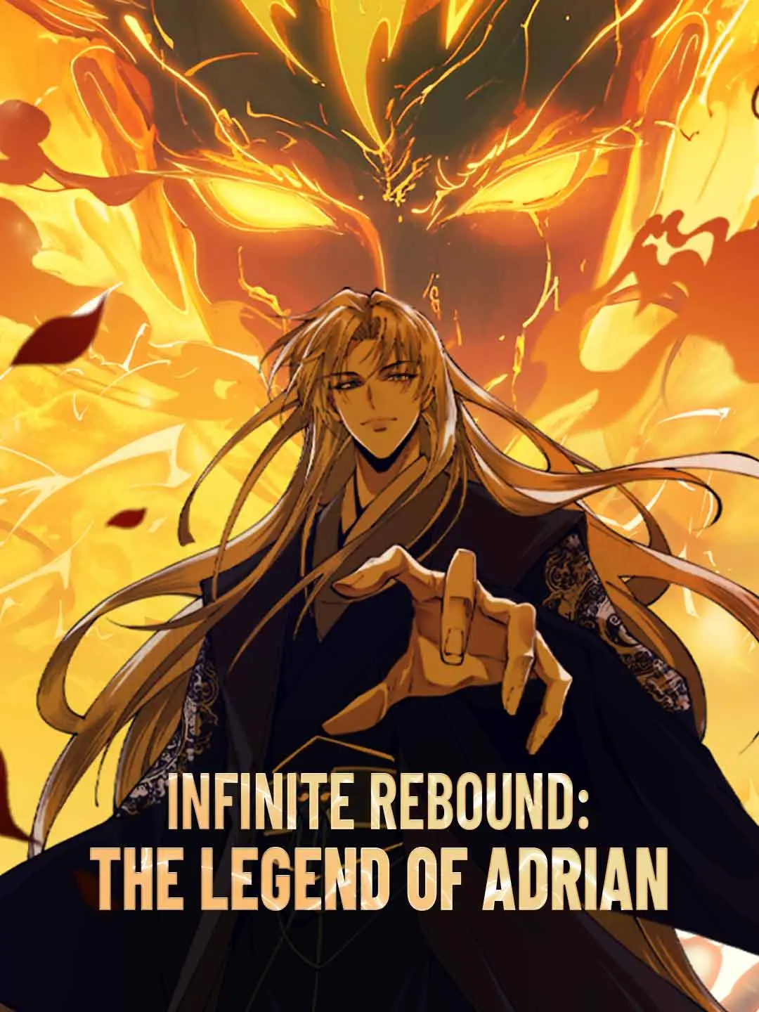 Cover of the miniseries Infinite Rebound: The Legend of Adrian