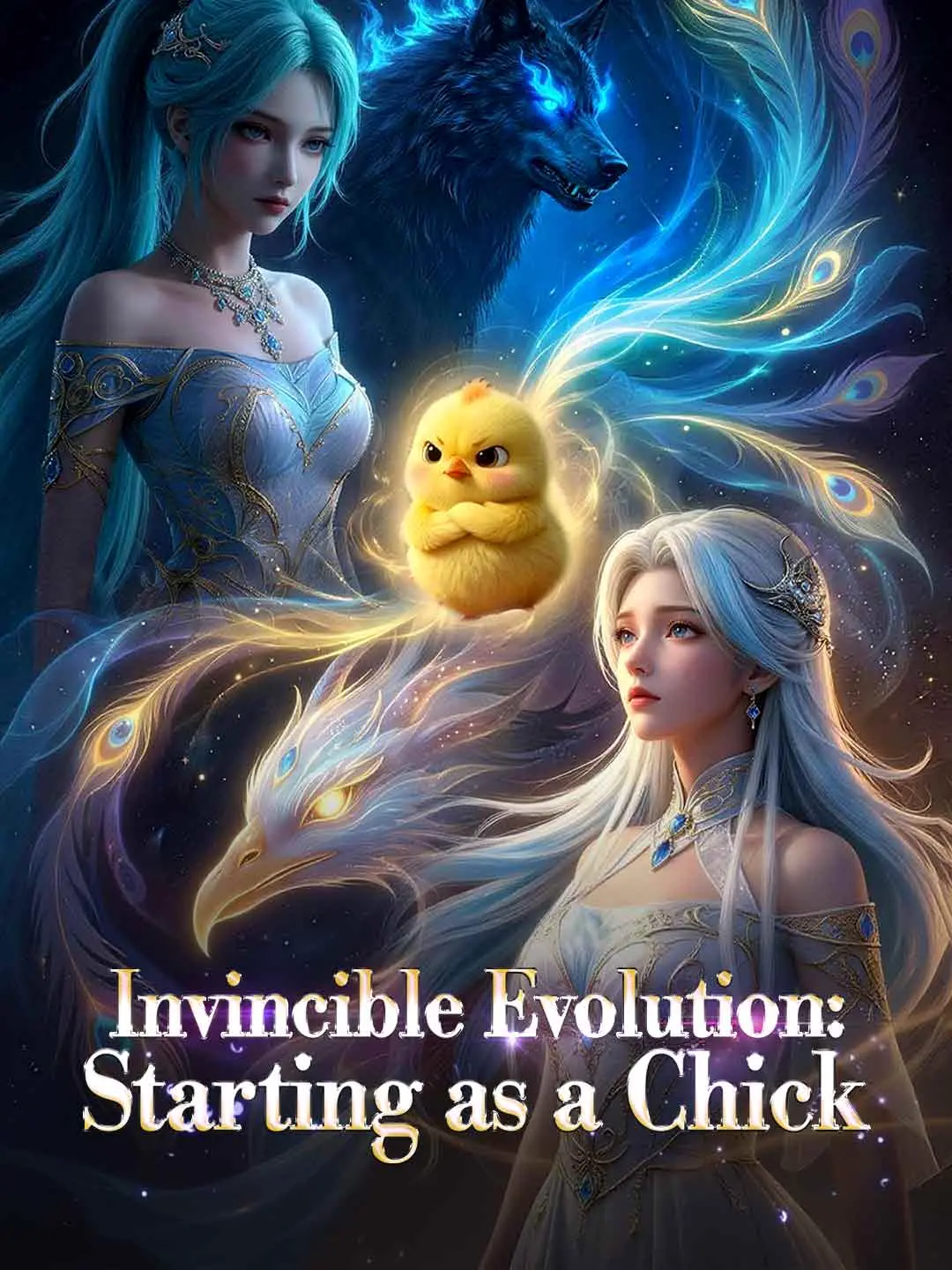 Cover of the miniseries Invincible Evolution: Starting as a Chick