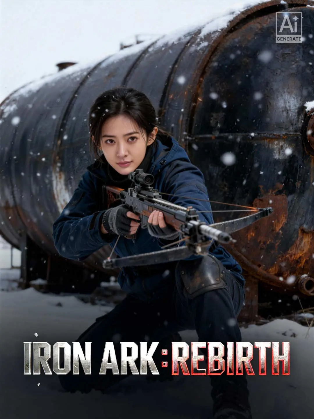 Cover of the miniseries Iron Ark: Rebirth