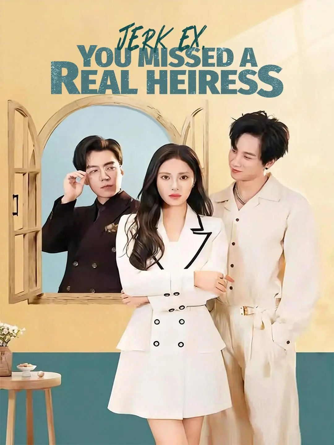 Capa da minissérie Jerk Ex, You Missed a Real Heiress