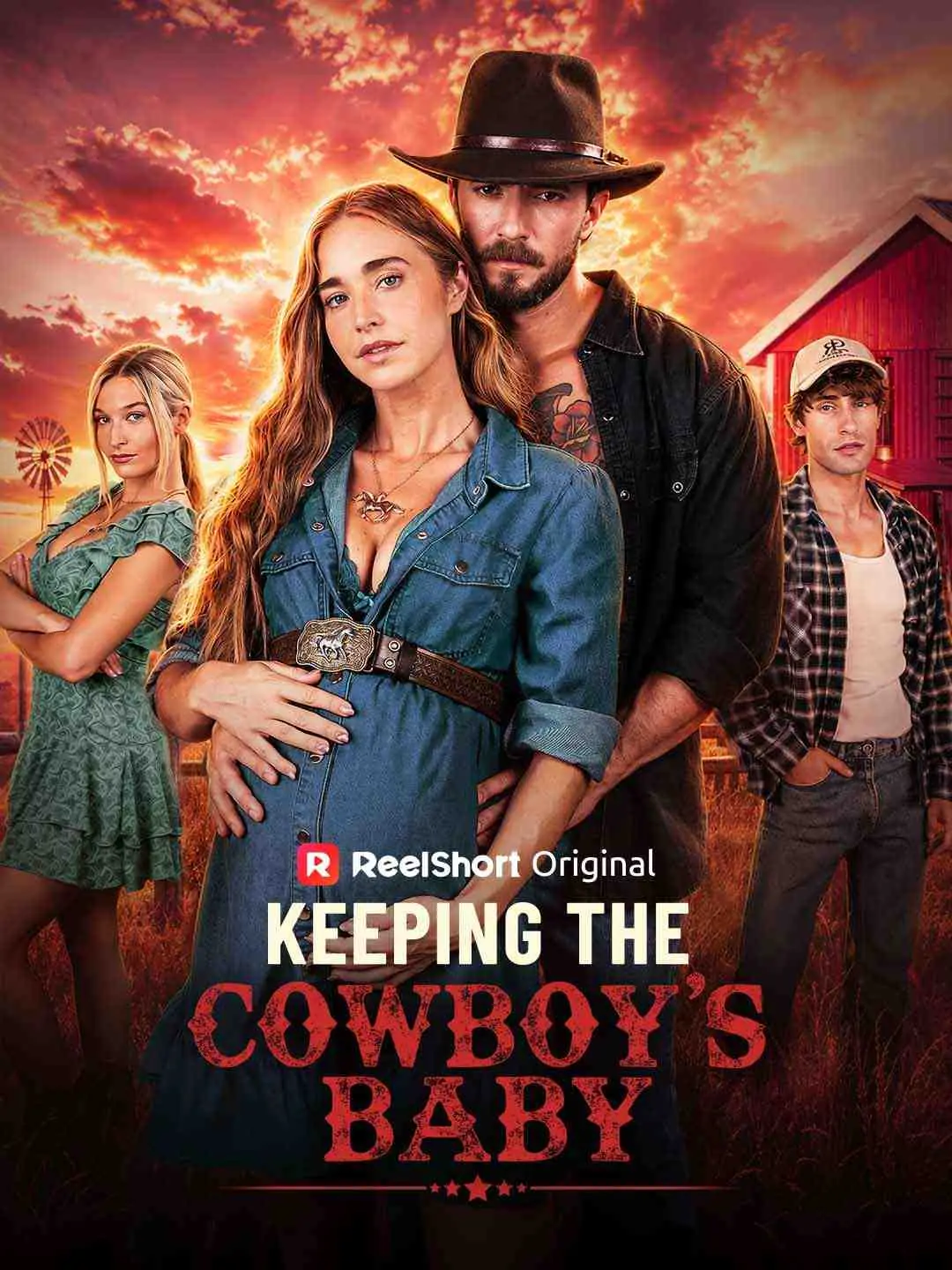 Cover of the miniseries Keeping the Cowboy's Baby