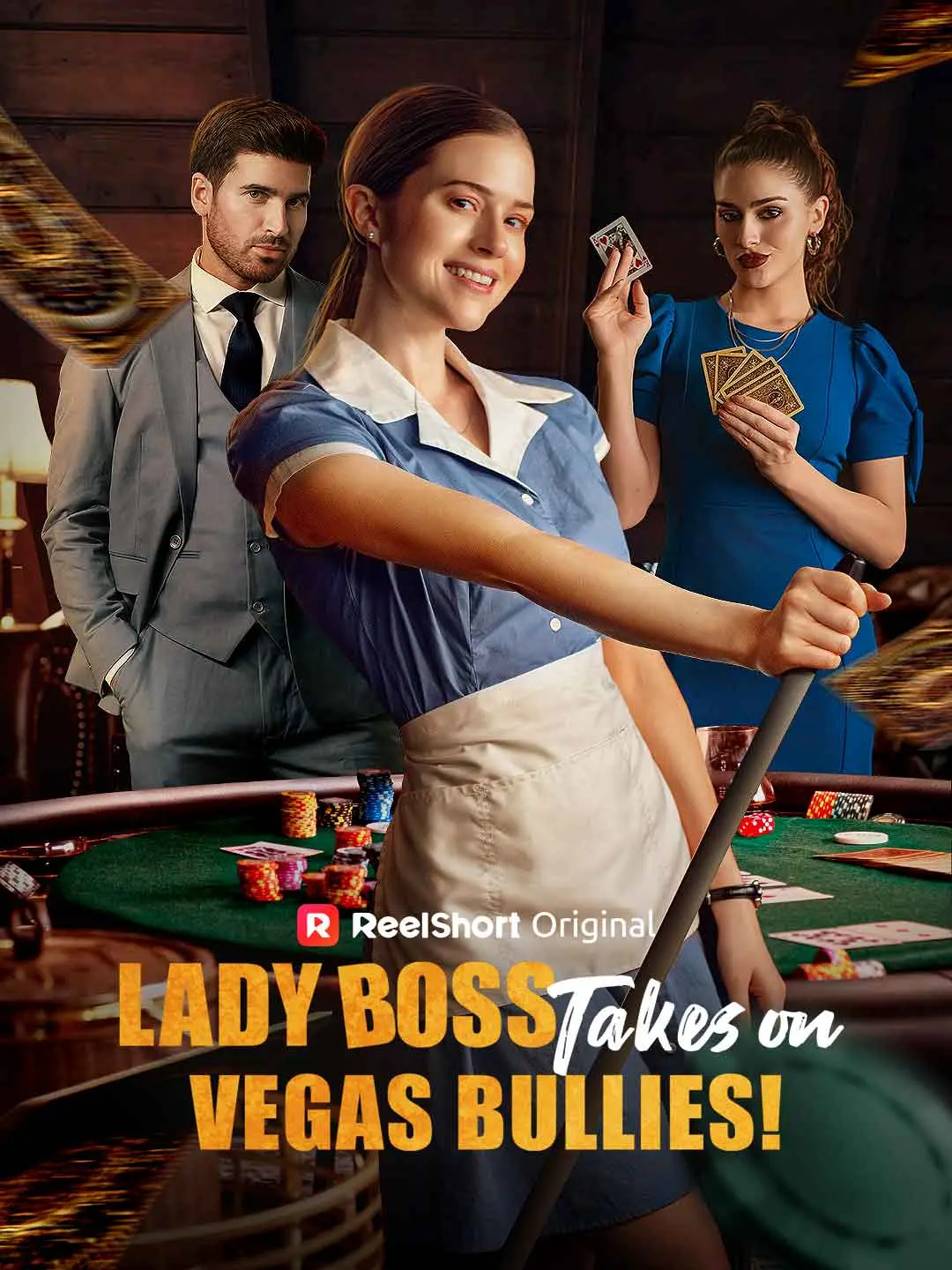 Capa da minissérie Lady Boss Takes on Vegas Bullies!
