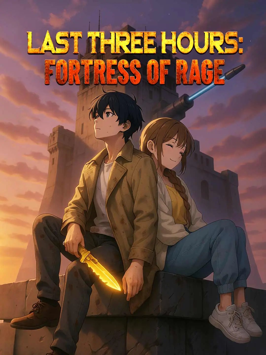 Cover of the miniseries Last Three Hours: Fortress of Rage