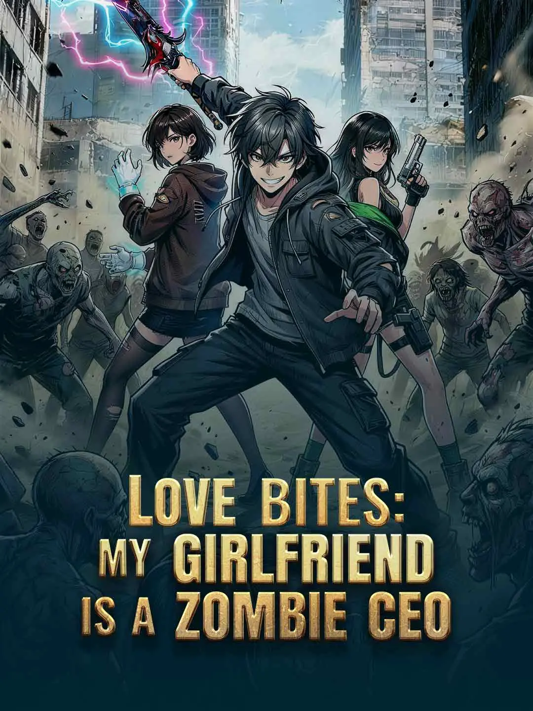 Cover of the miniseries Love Bites: My Girlfriend Is a Zombie CEO