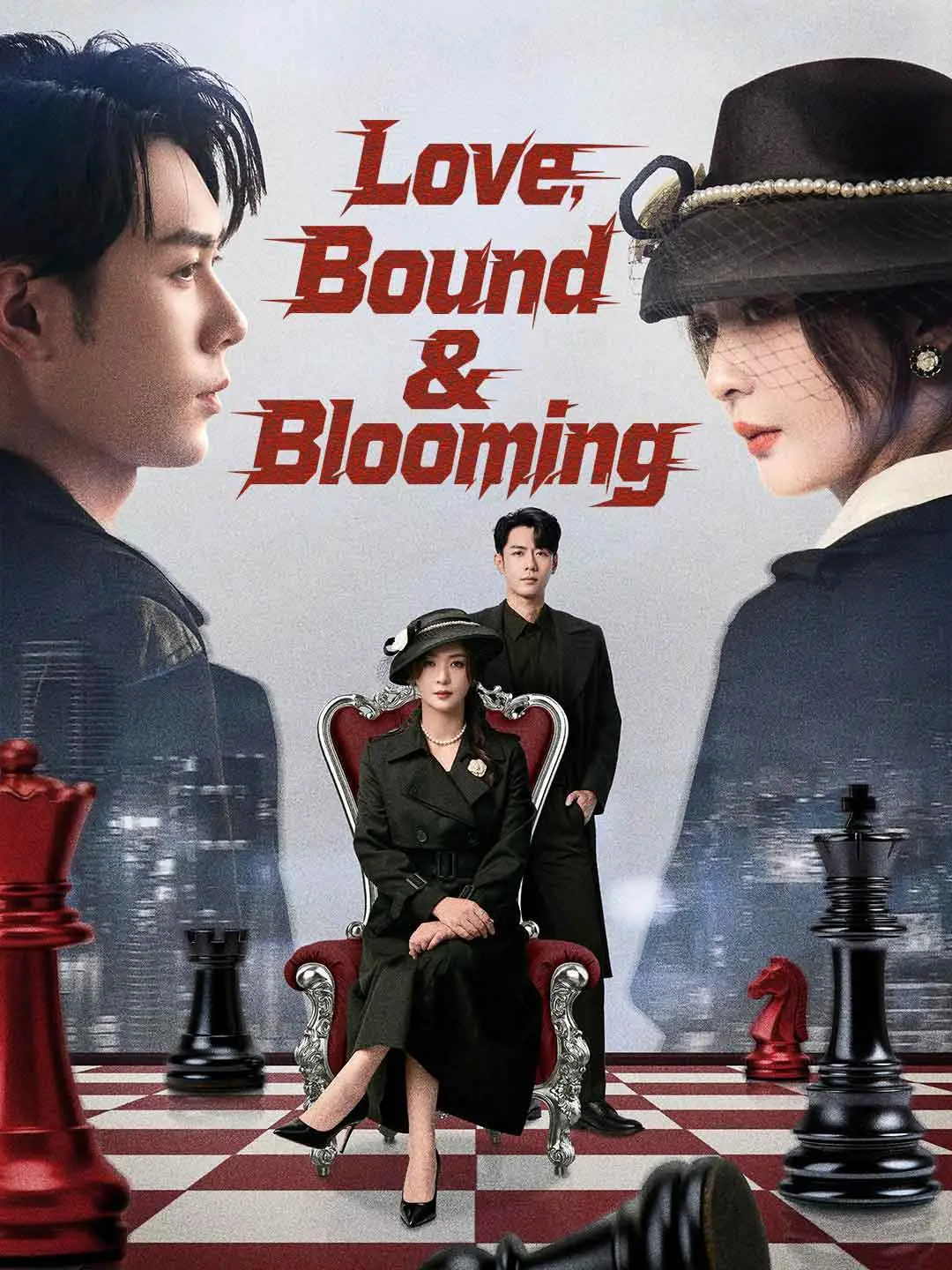 Cover of the miniseries Love, Bound & Blooming