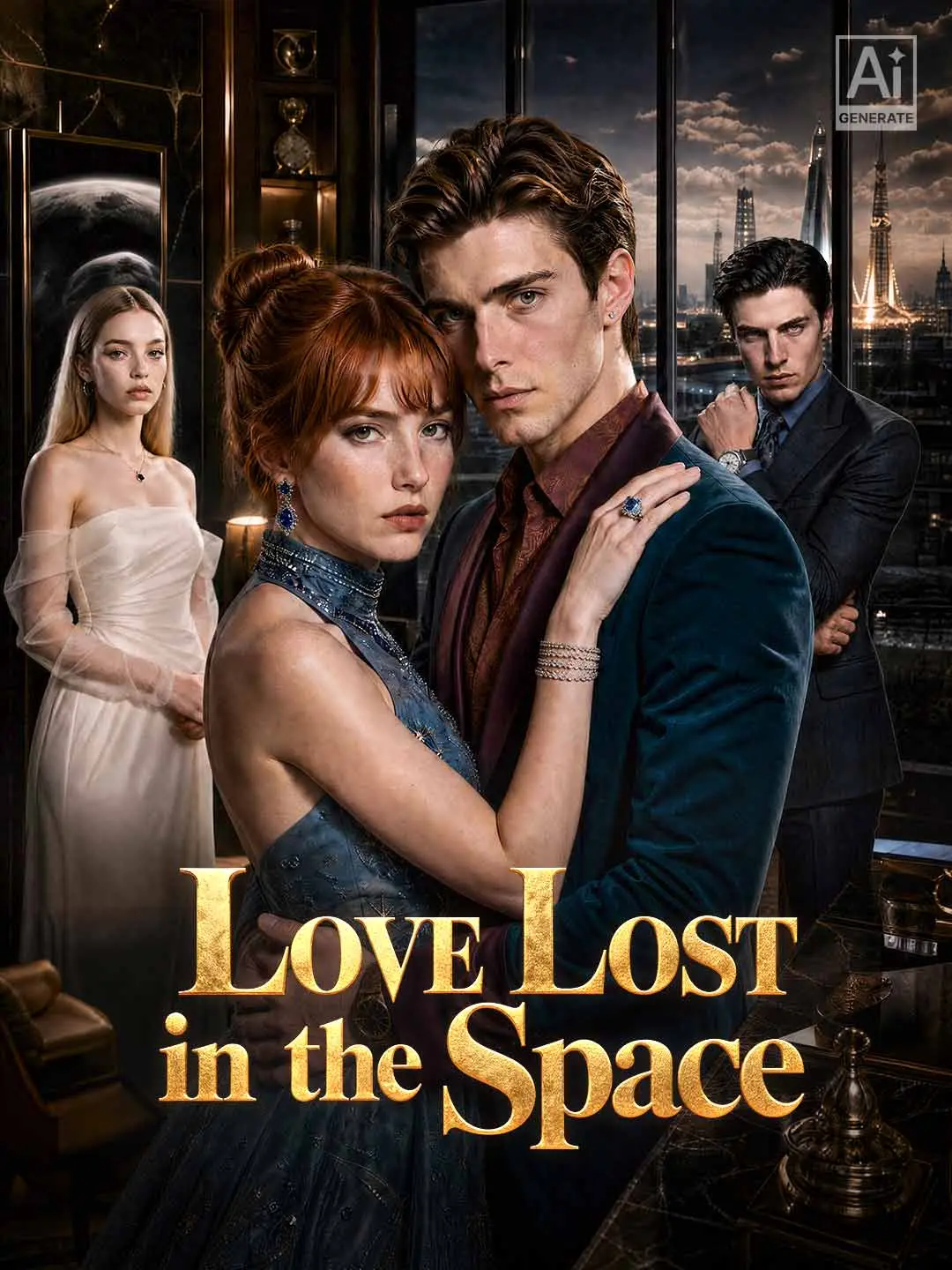 Cover of the miniseries Love Lost in the Space