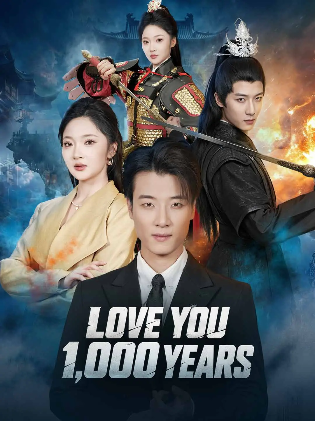 Cover of the miniseries Love You 1,000 Years