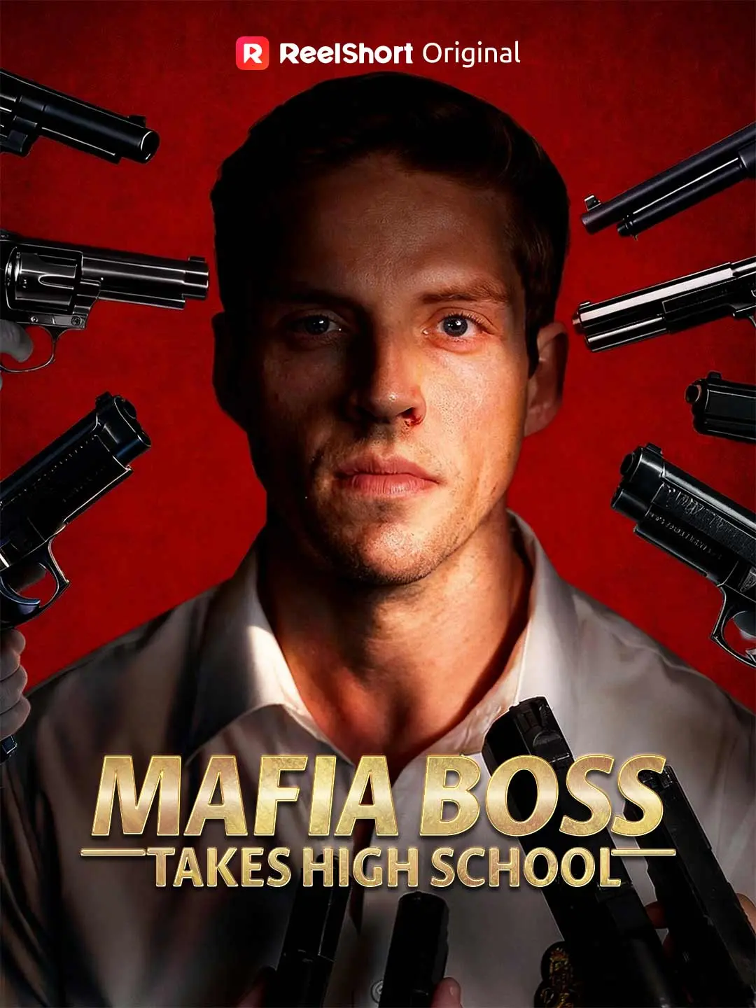 Cover of the miniseries Mafia Boss Takes High School