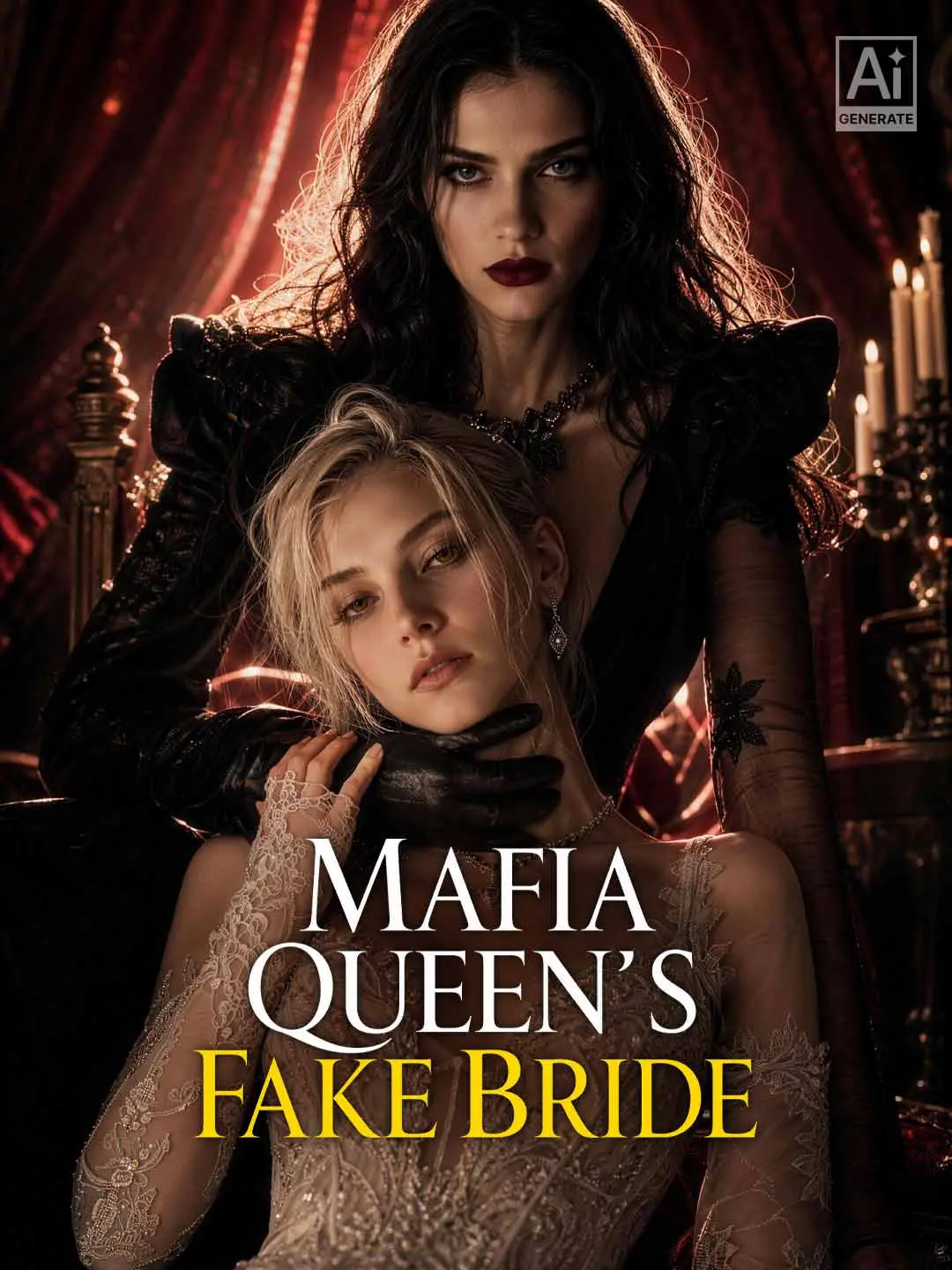 Cover of the miniseries Mafia Queen's Fake Bride