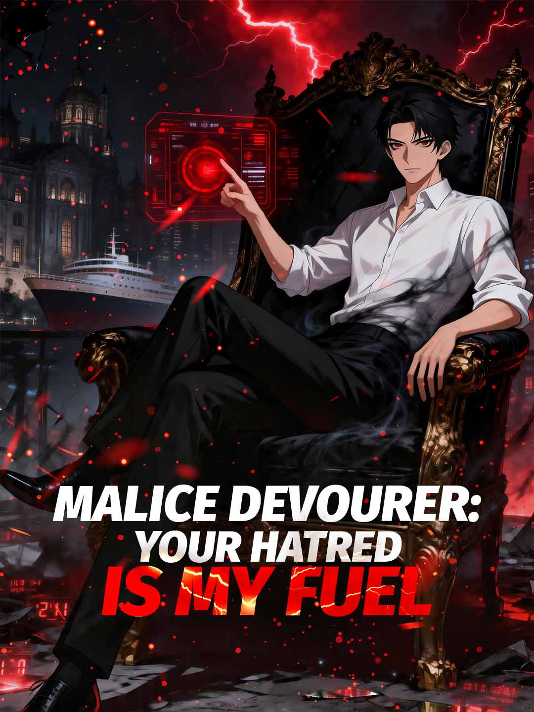 Cover of the miniseries Malice Devourer: Your Hatred Is My Fuel