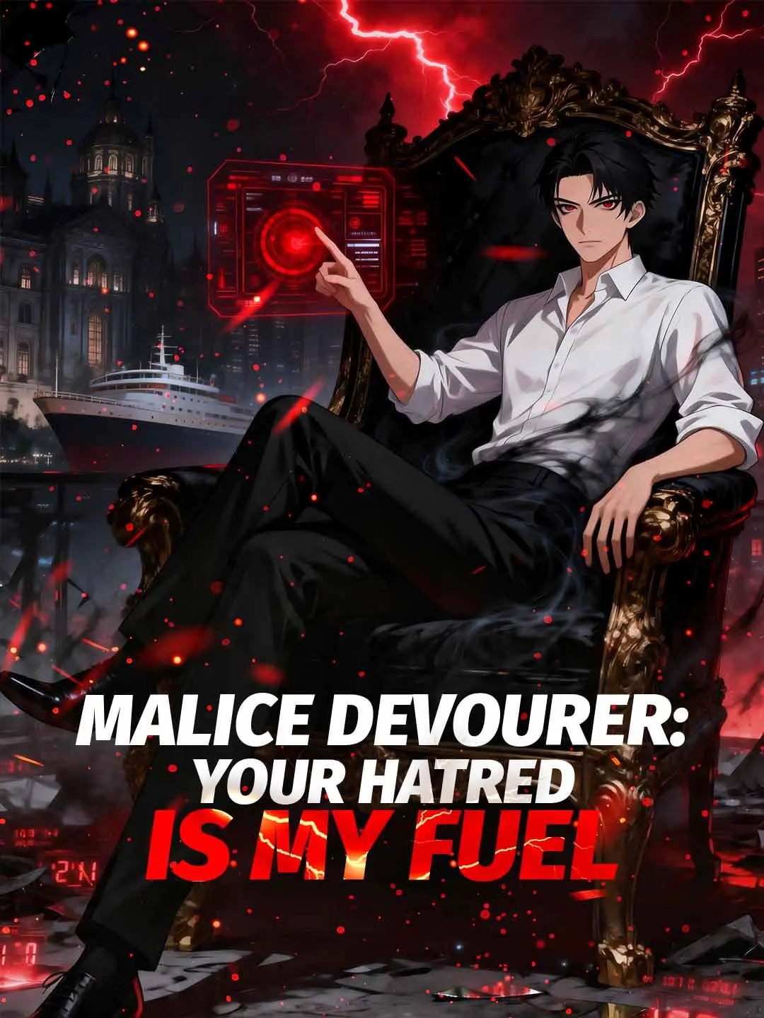 Cover of the miniseries Malice Devourer: Your Hatred Is My Fuel