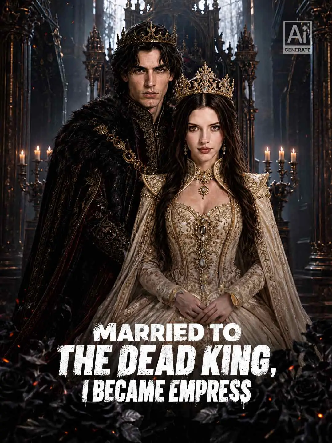 Cover of the miniseries Married to the Dead King,l Became Empress