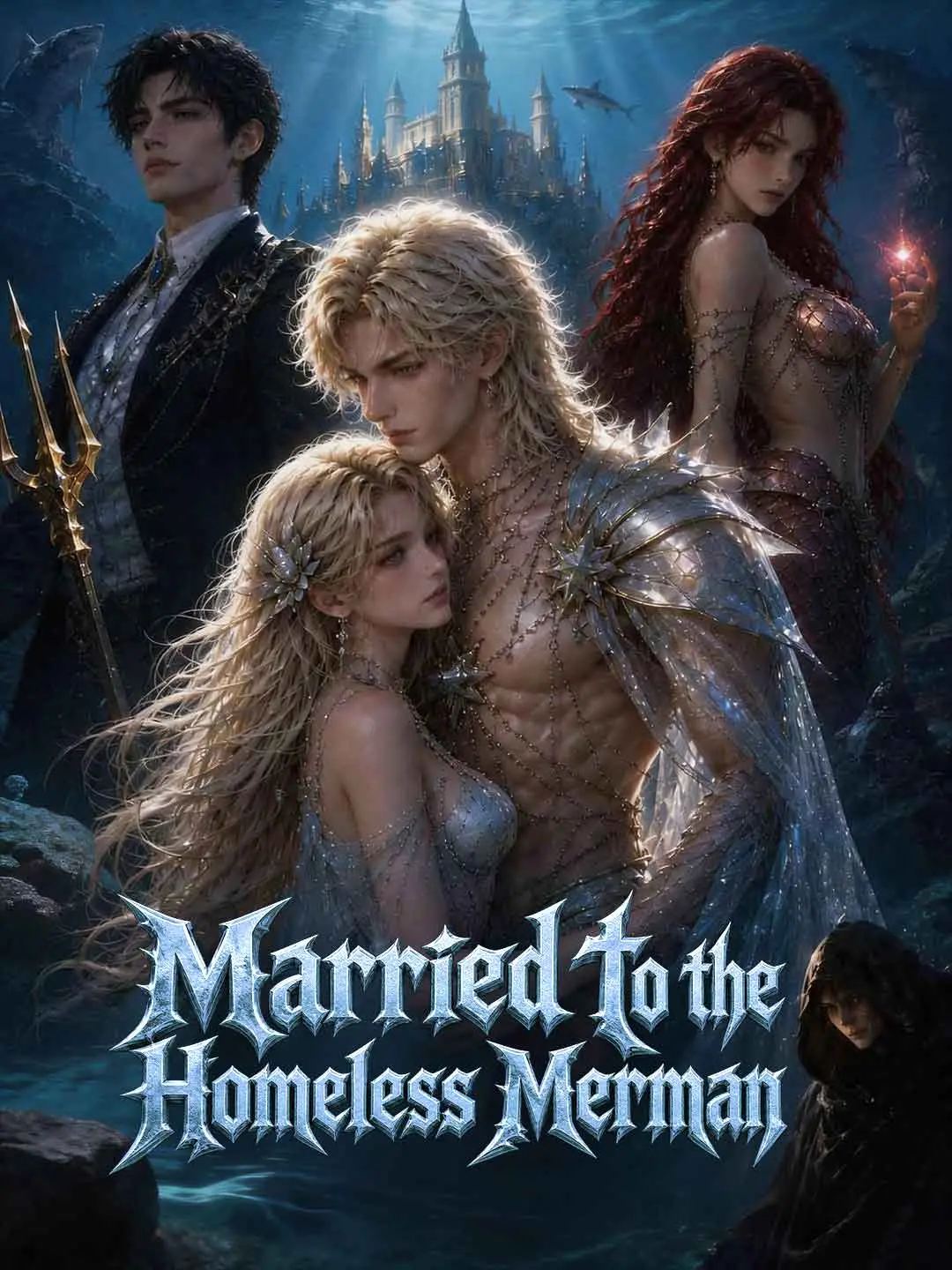 Capa da minissérie Married to the Homeless Merman: He is the King of the Ocean