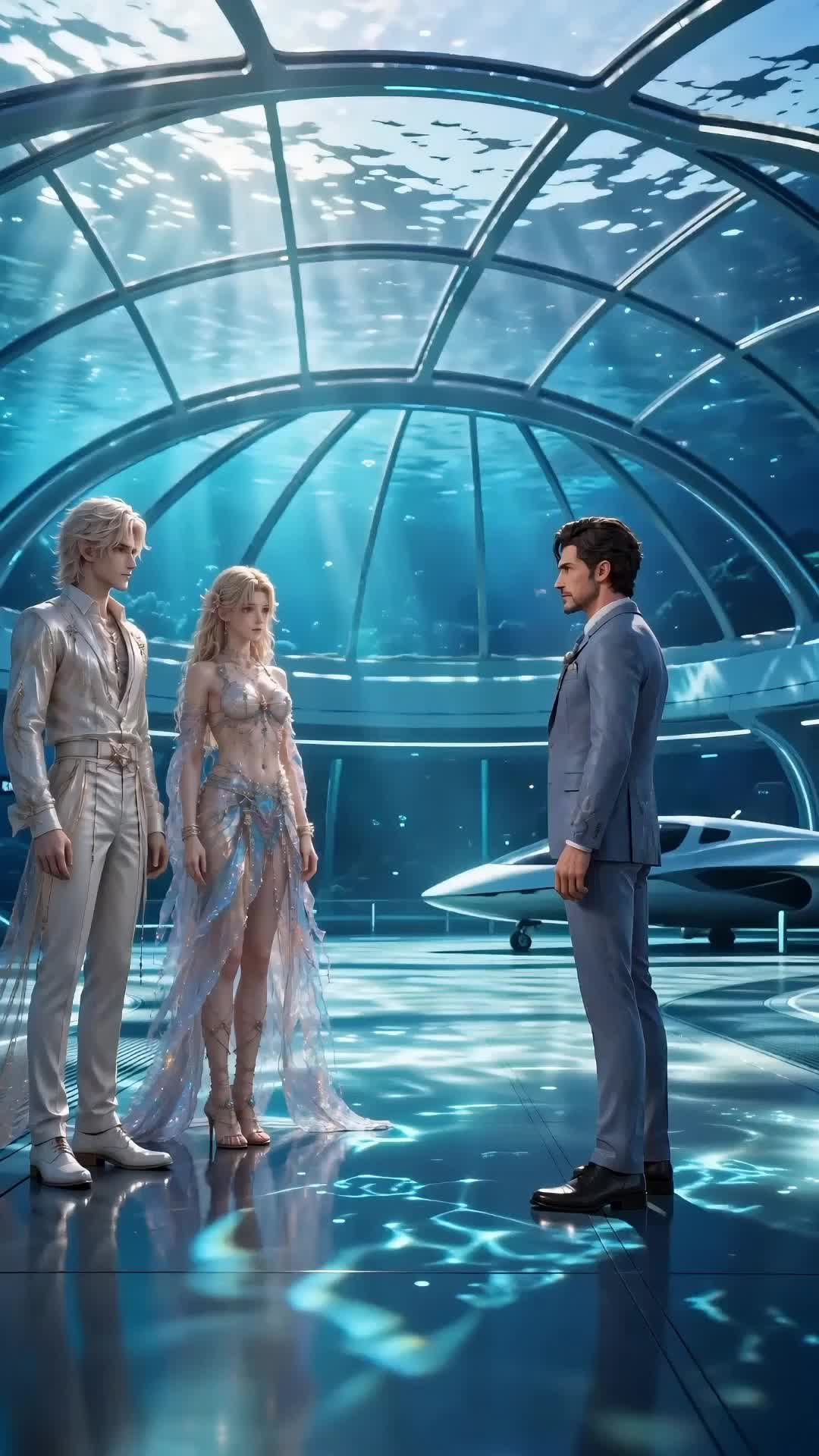 Episode 10 of Married to the Homeless Merman: He is the King of the Ocean